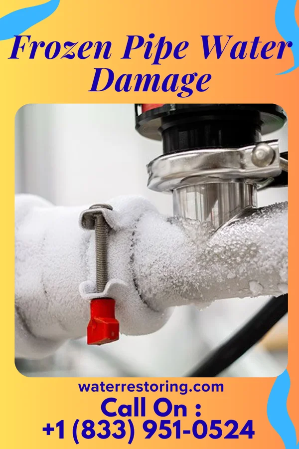 Frozen Pipe Water Damage in Marblehead, OH